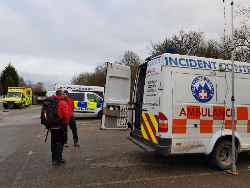 Other image for Rescue team working around the clock
